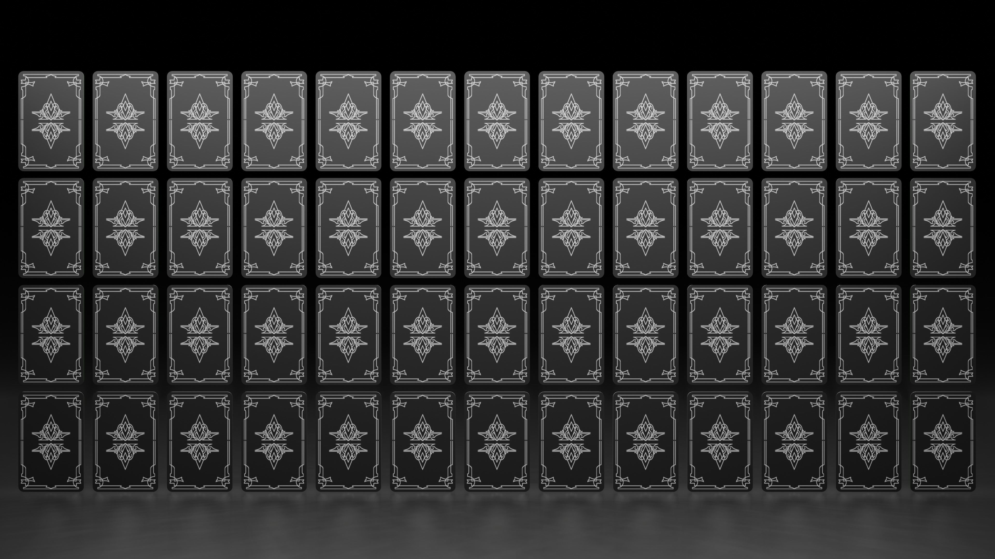 Playing Cards - Deck of 52 cards Free low-poly 3D model_12