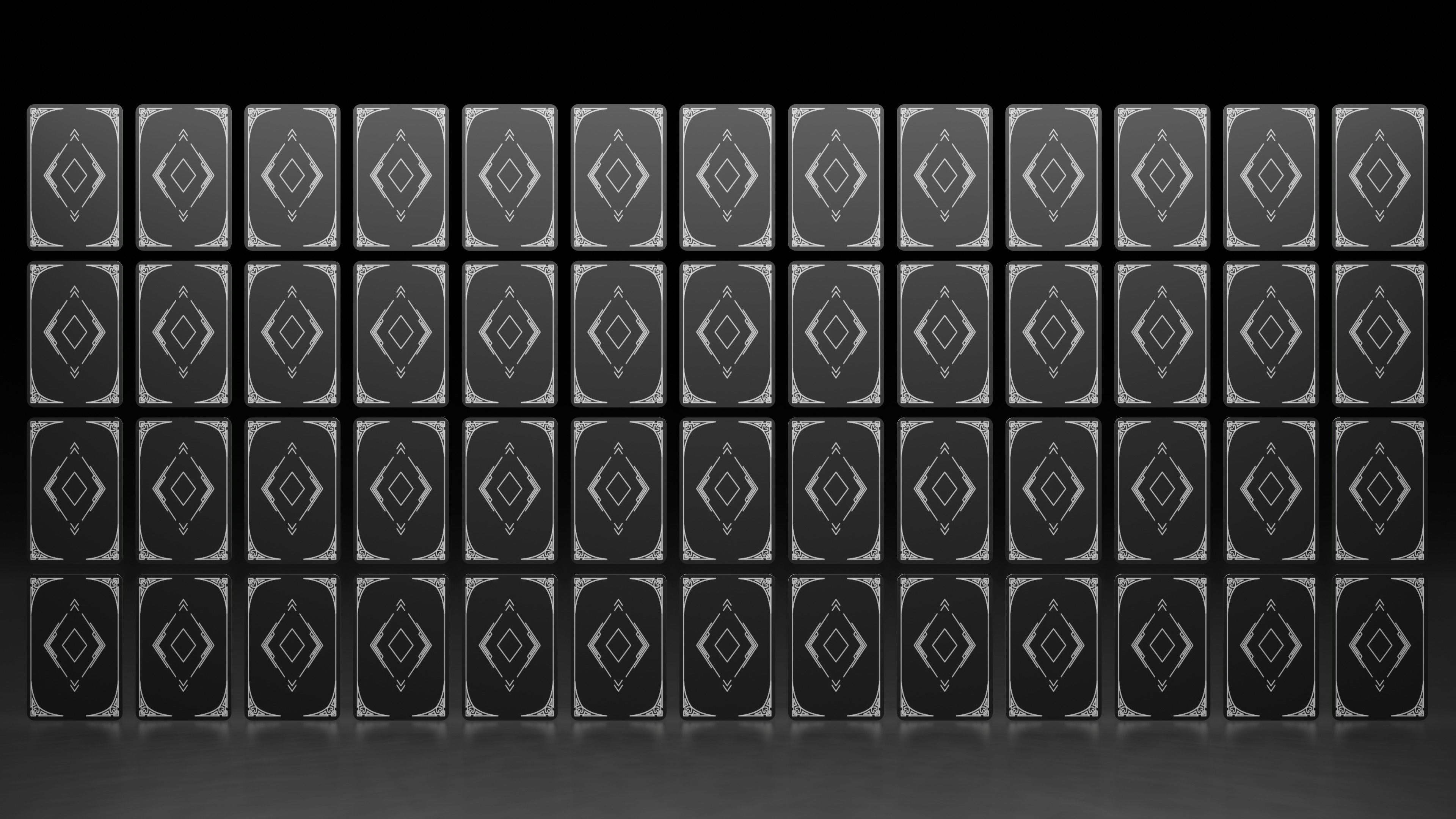 Playing Cards - Deck of 52 cards Free low-poly 3D model_4