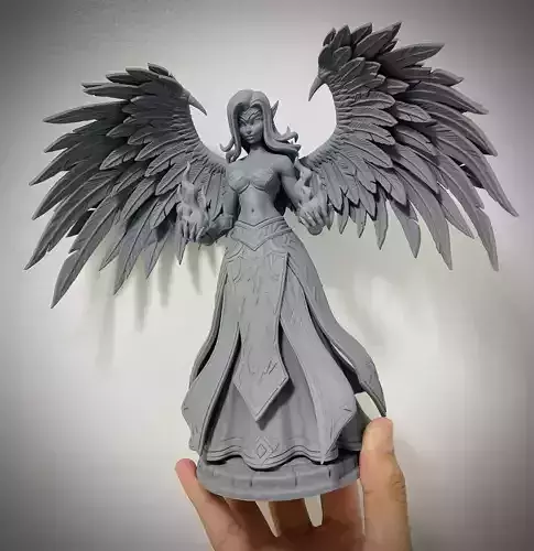 League of Legends Morgana 3D print model
