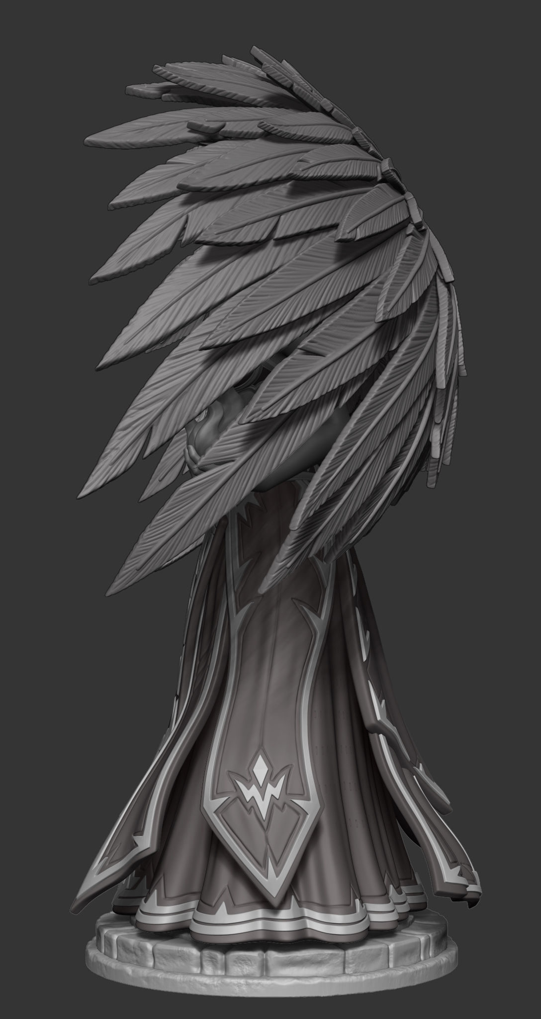 League of Legends Morgana 3D print model_3