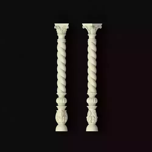 baluster two columns