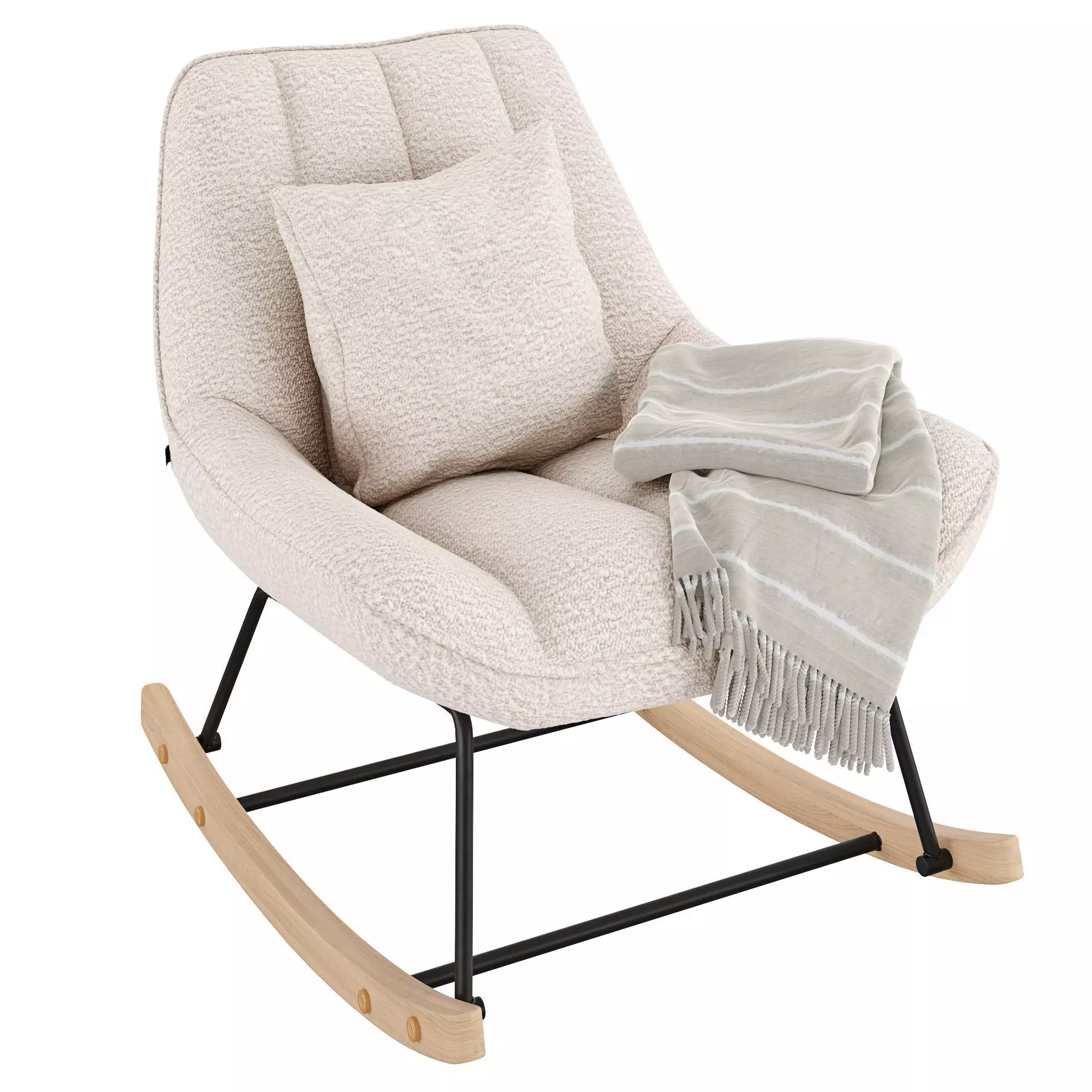 Rocking Chair Marlina 3D model