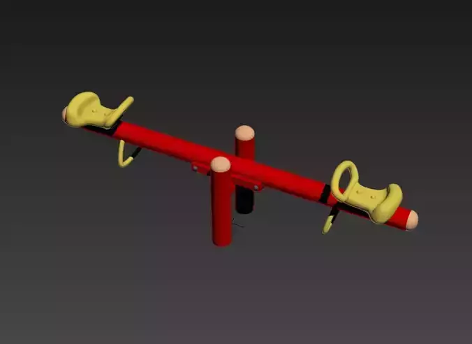 seesaw double children play game