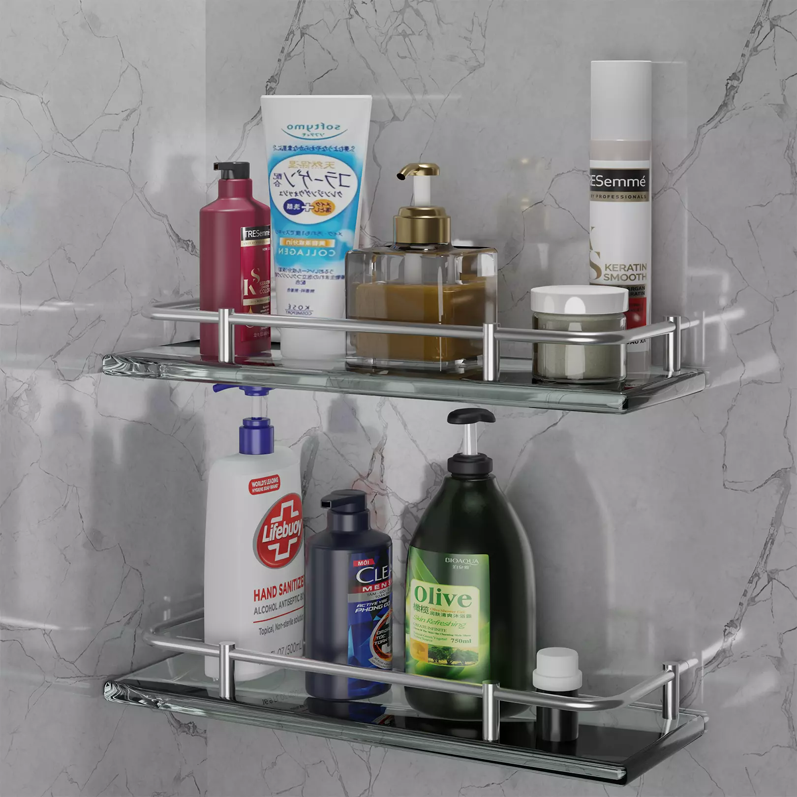 bathroom shelf Free 3D model