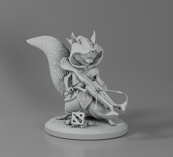 Hoodwink Dota 2 3d model 3D print model