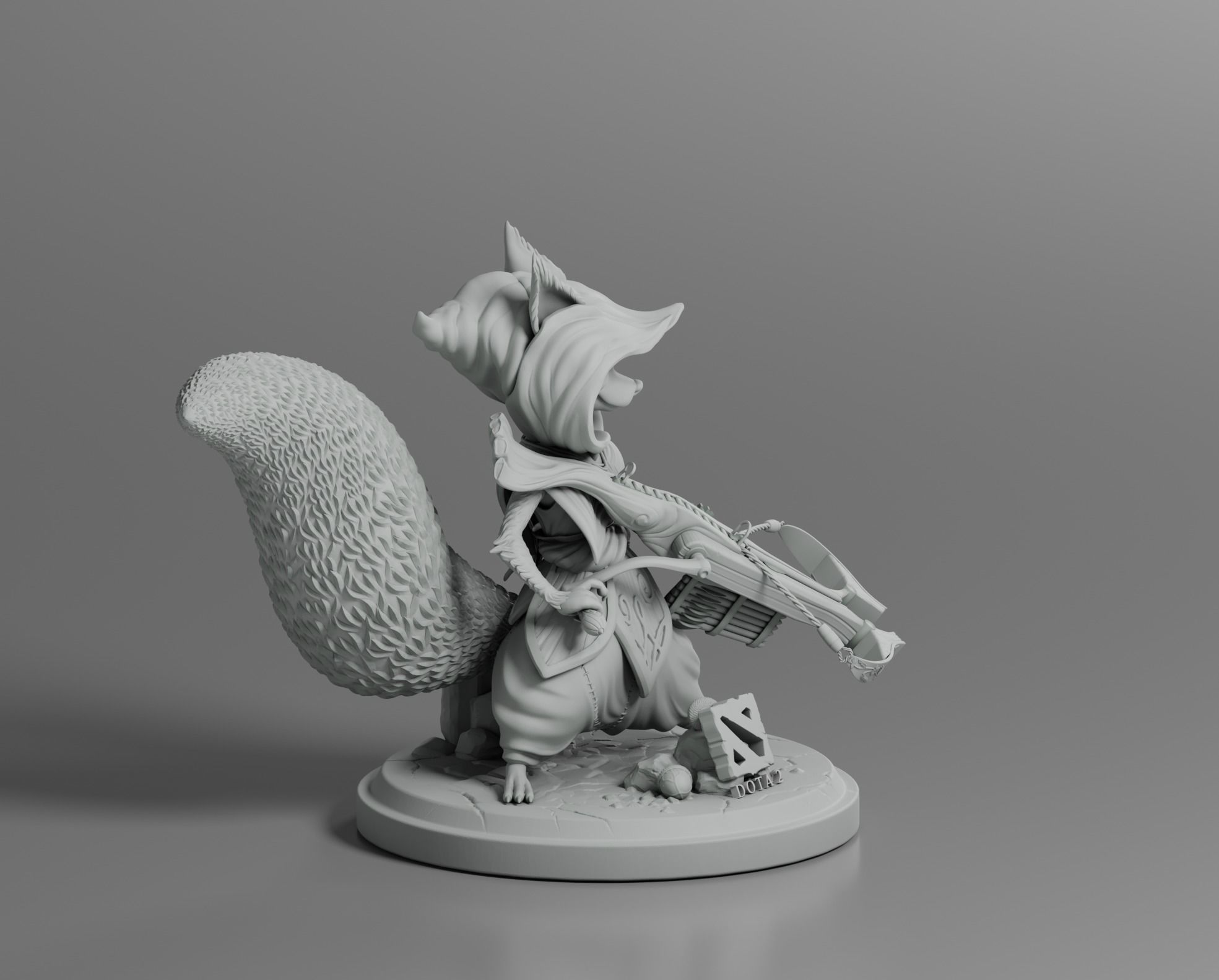 Hoodwink Dota 2 3d model 3D print model_3