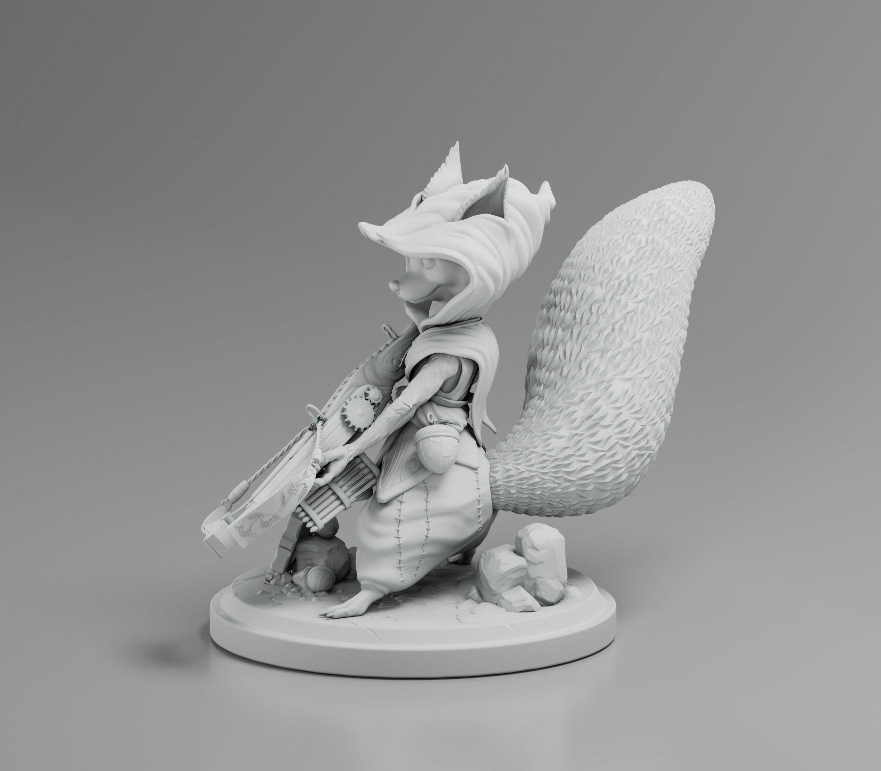 Hoodwink Dota 2 3d model 3D print model_2