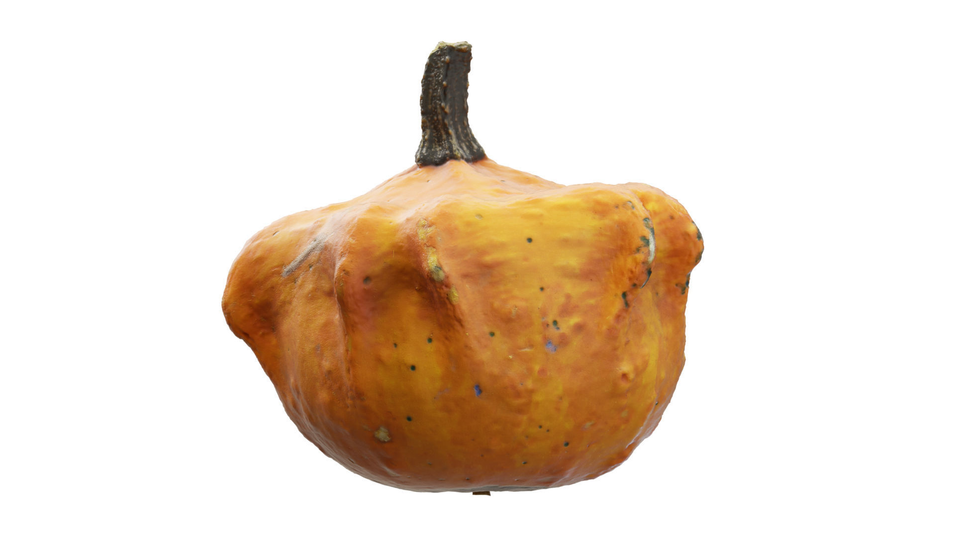Pumkin Scan Low-poly 3D model_14