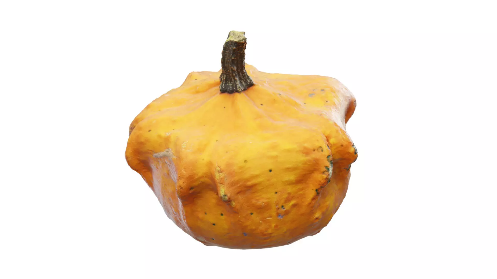 Pumkin Scan Low-poly 3D model_0