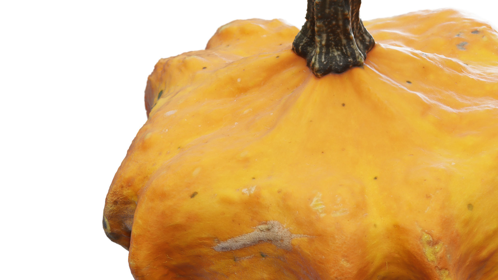 Pumkin Scan Low-poly 3D model_2