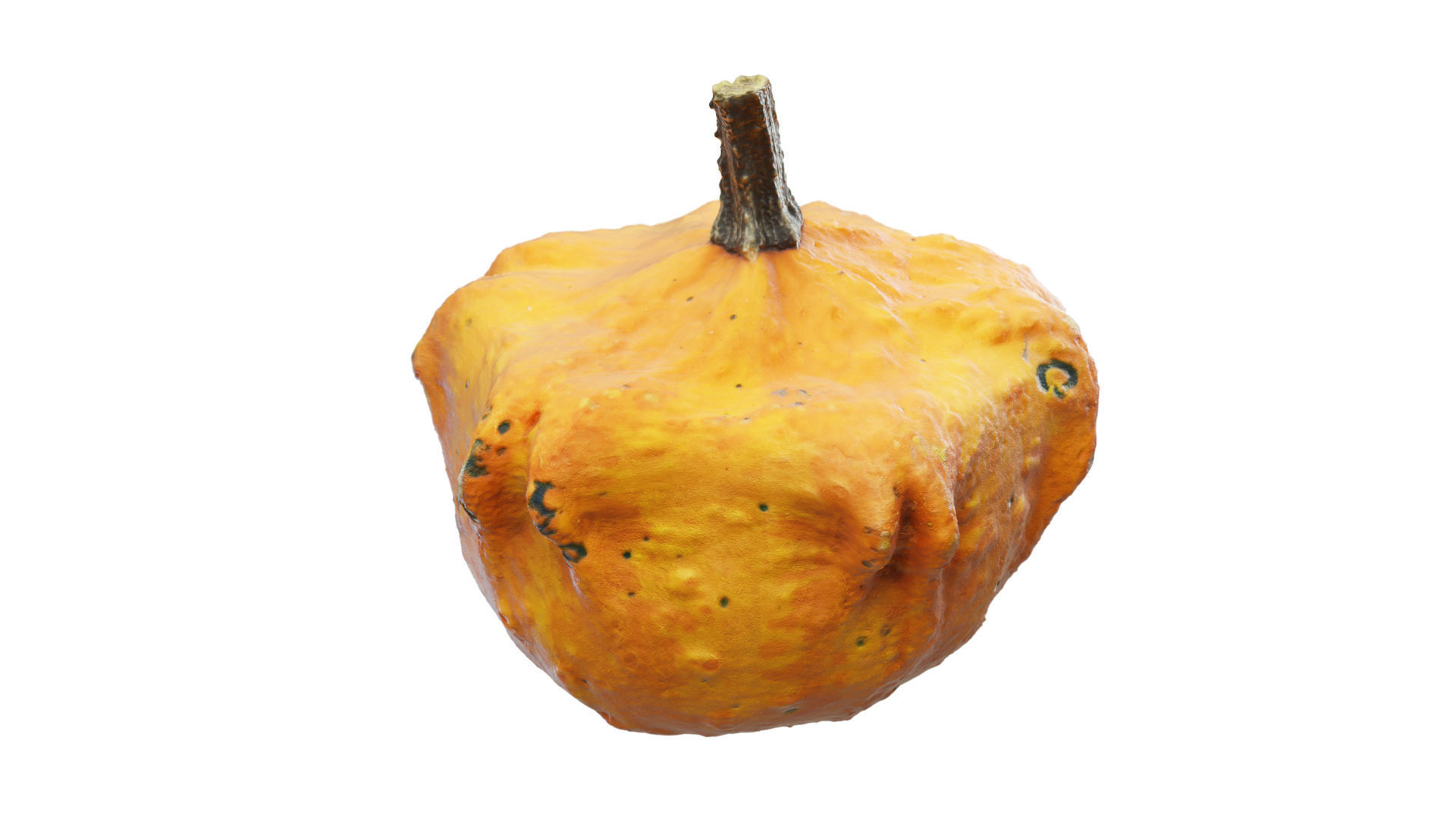 Pumkin Scan Low-poly 3D model_7