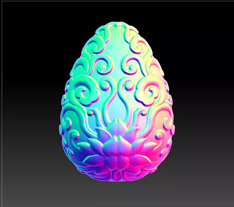 NEW JADE PENDANT 3D design download  jade machine sculpture 3D  3D print model_0