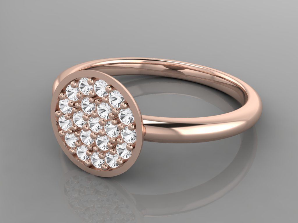 36 Italian Rings 3dm stl and renders 3D print model_6