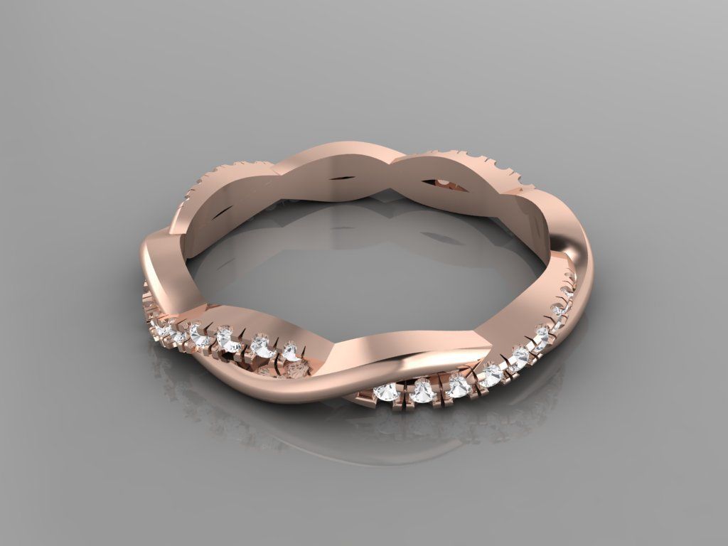 36 Italian Rings 3dm stl and renders 3D print model_18