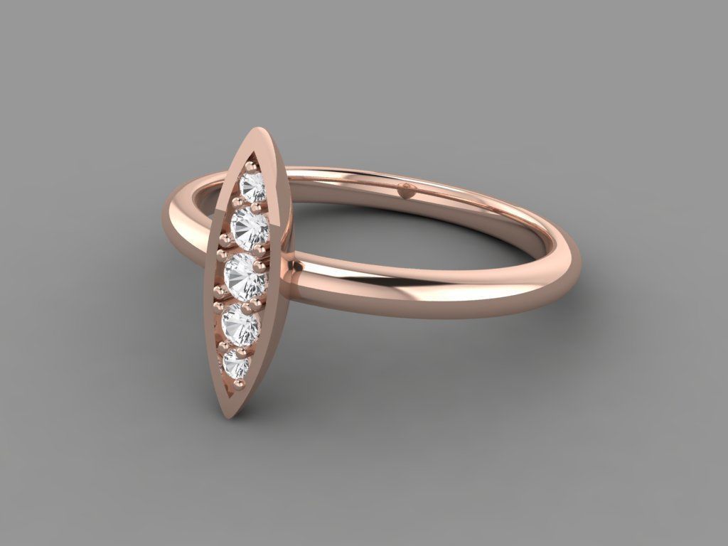 36 Italian Rings 3dm stl and renders 3D print model_3