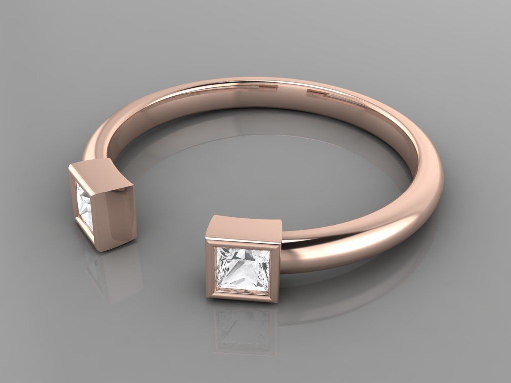 36 Italian Rings 3dm stl and renders 3D print model_8