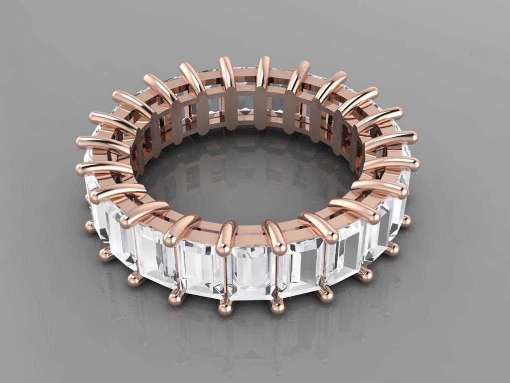 36 Italian Rings 3dm stl and renders 3D print model_29