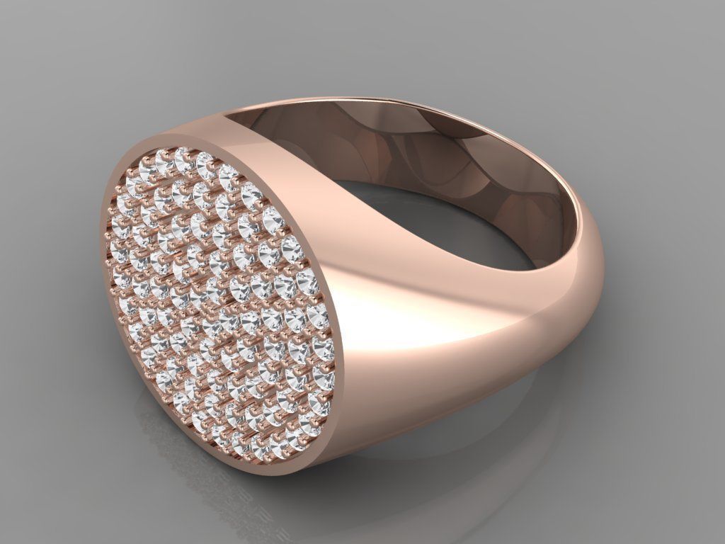 36 Italian Rings 3dm stl and renders 3D print model_12