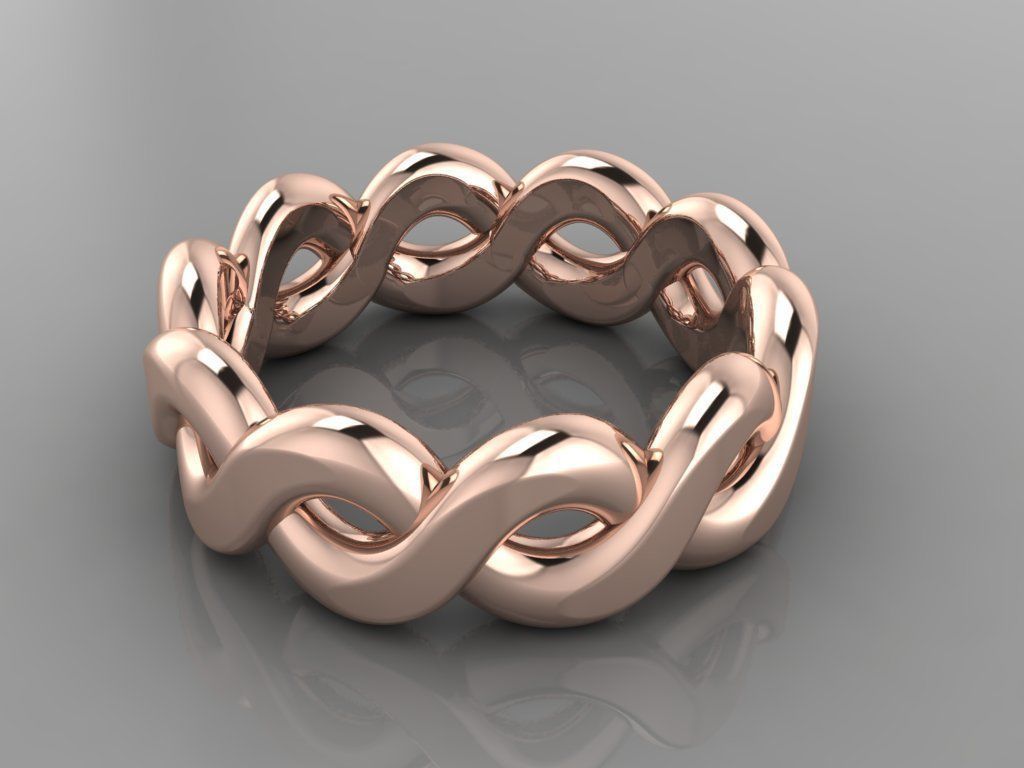 36 Italian Rings 3dm stl and renders 3D print model_21