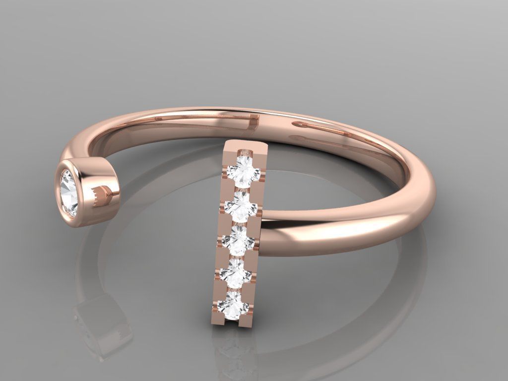 36 Italian Rings 3dm stl and renders 3D print model_35