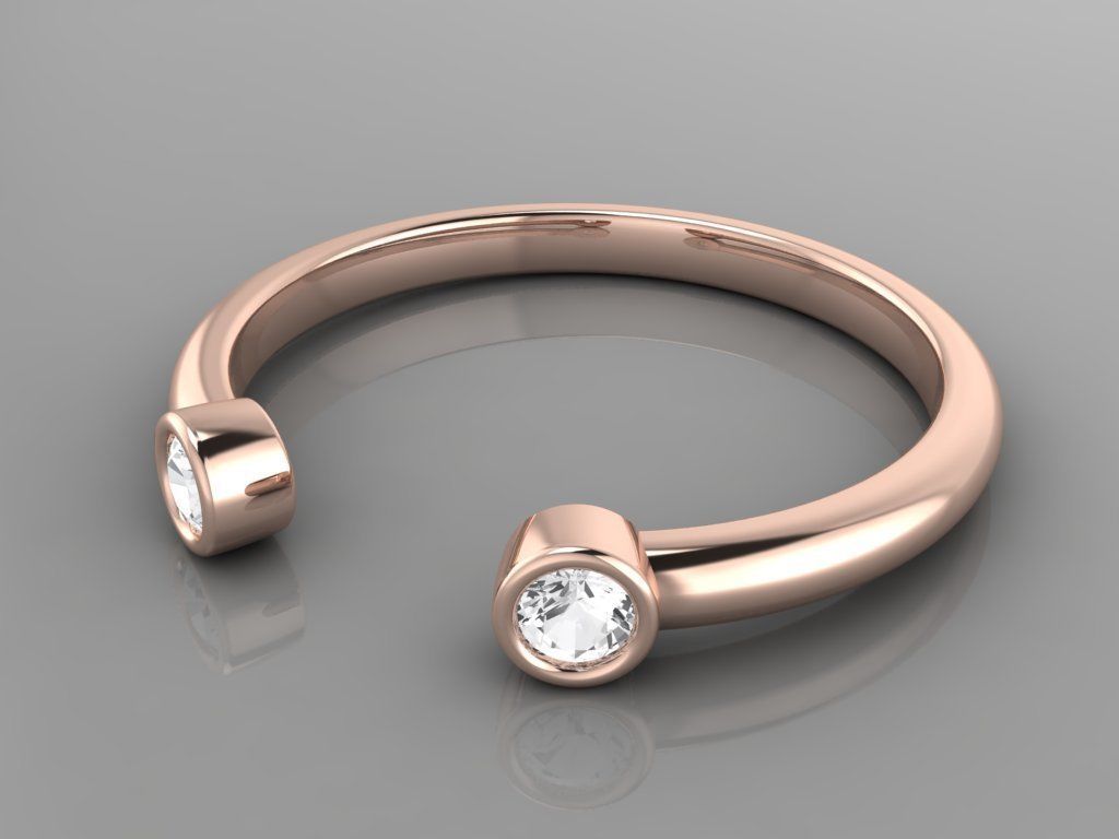36 Italian Rings 3dm stl and renders 3D print model_7