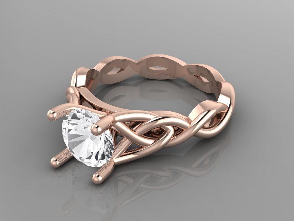 36 Italian Rings 3dm stl and renders 3D print model_20