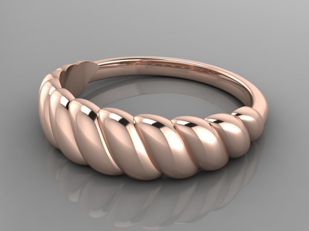 36 Italian Rings 3dm stl and renders 3D print model_11