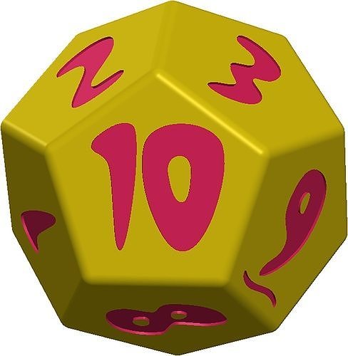 Polygons Dodecahedron Icosahedron Tetrayder Free 3D model