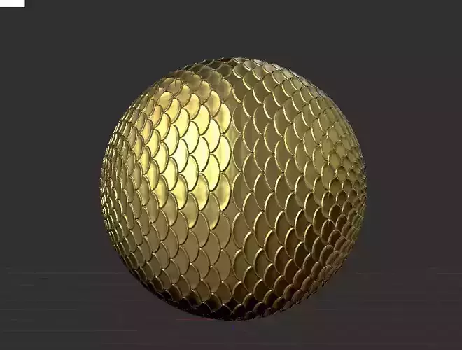 Scale ball STL format download 3d dragon scale ball download