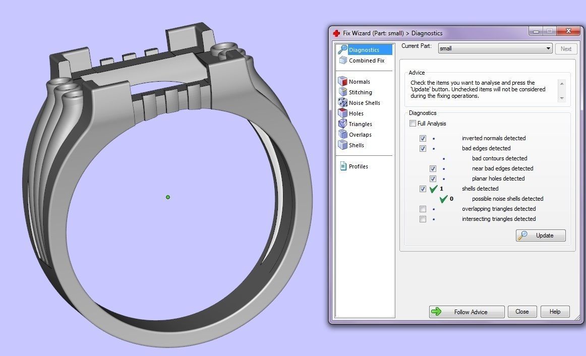 mens ring with black onyx Two different options 3D print model_7