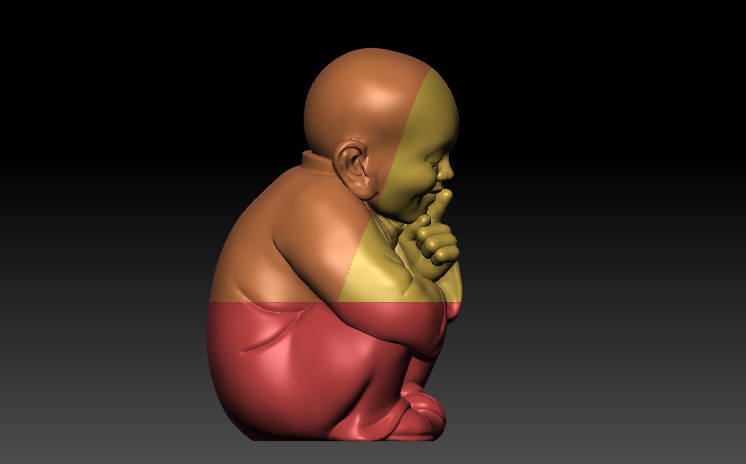 Buddha - Dont Tell Anyone 3D print model_17