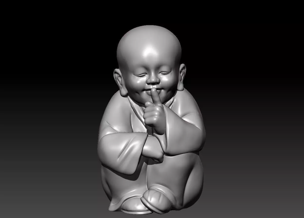 Buddha - Dont Tell Anyone 3D print model_0