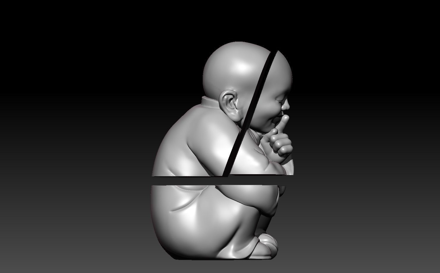Buddha - Dont Tell Anyone 3D print model_15