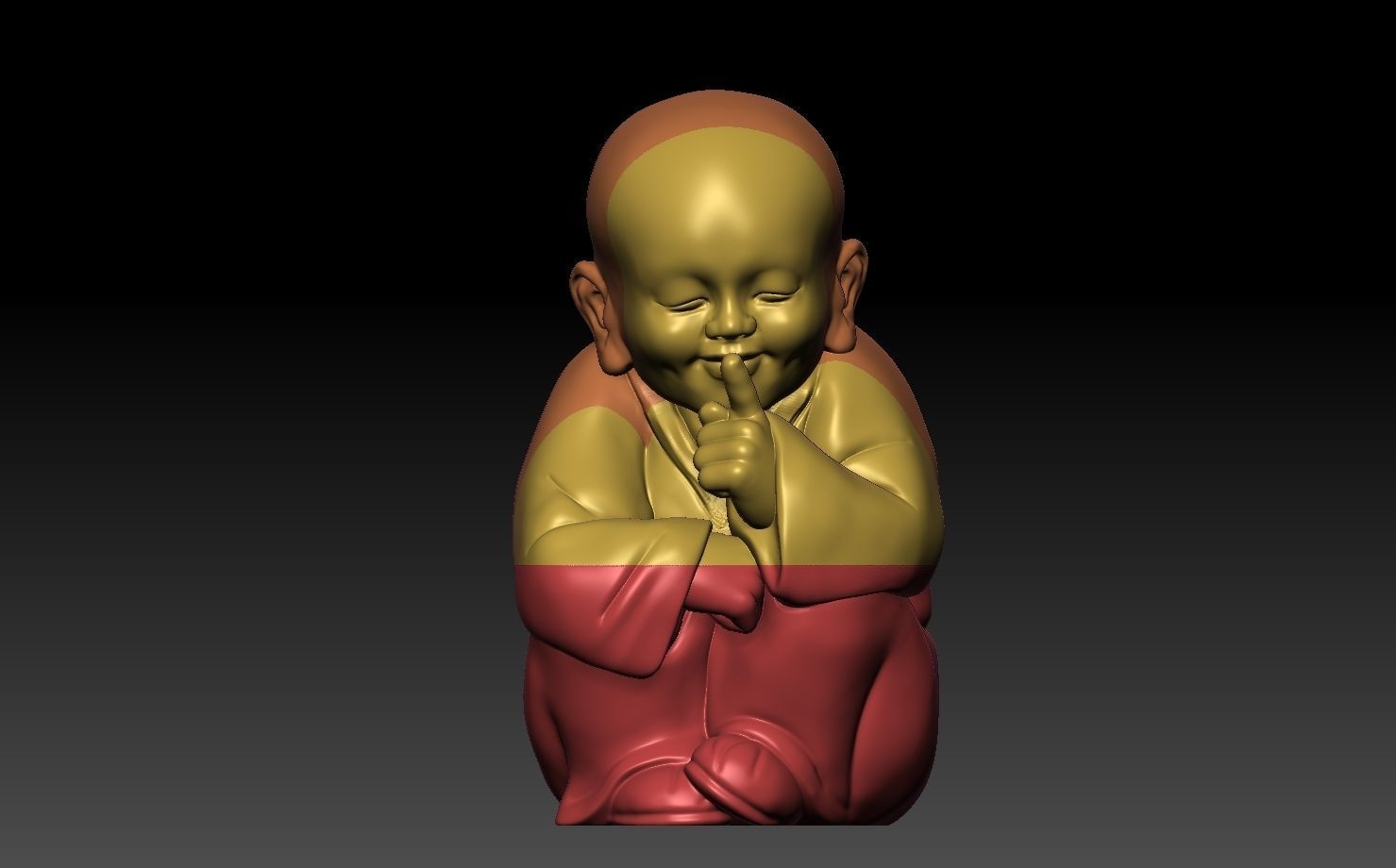 Buddha - Dont Tell Anyone 3D print model_18