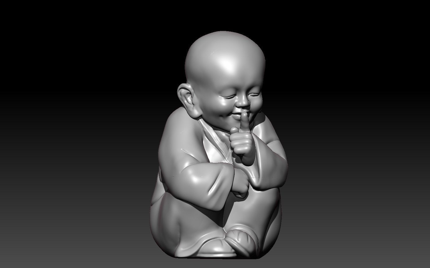 Buddha - Dont Tell Anyone 3D print model_8