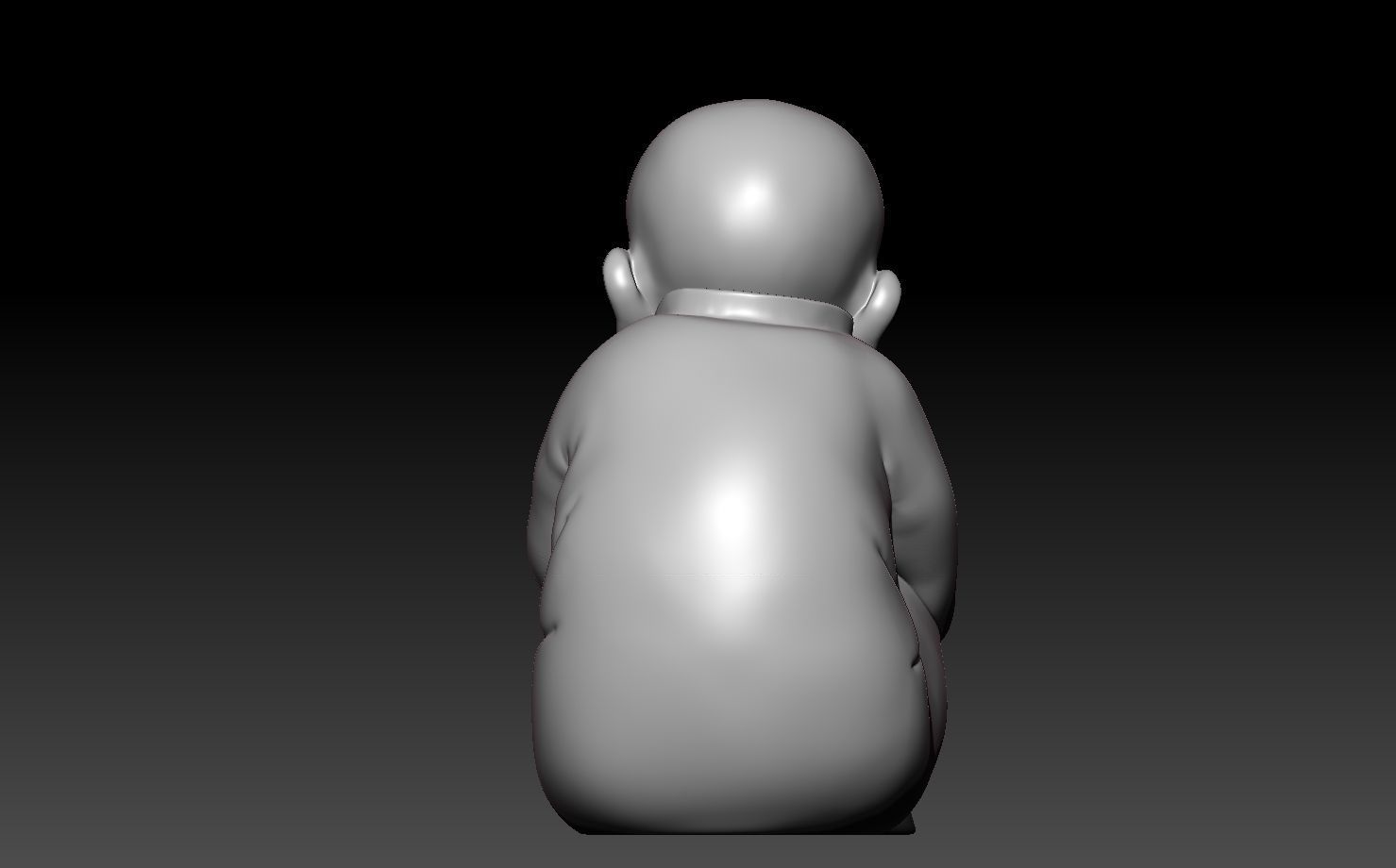 Buddha - Dont Tell Anyone 3D print model_5