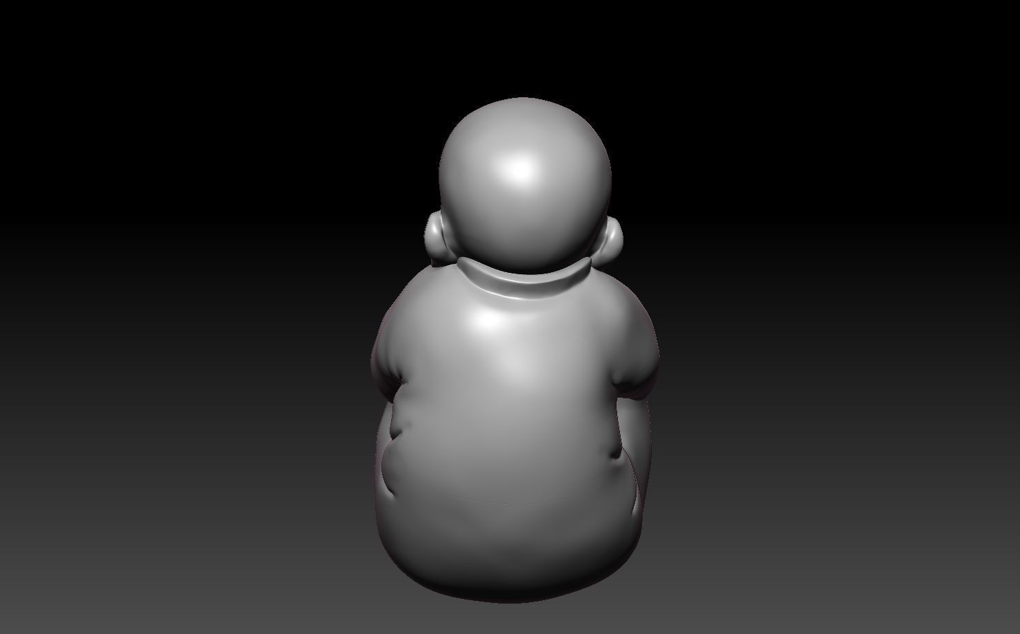 Buddha - Dont Tell Anyone 3D print model_13