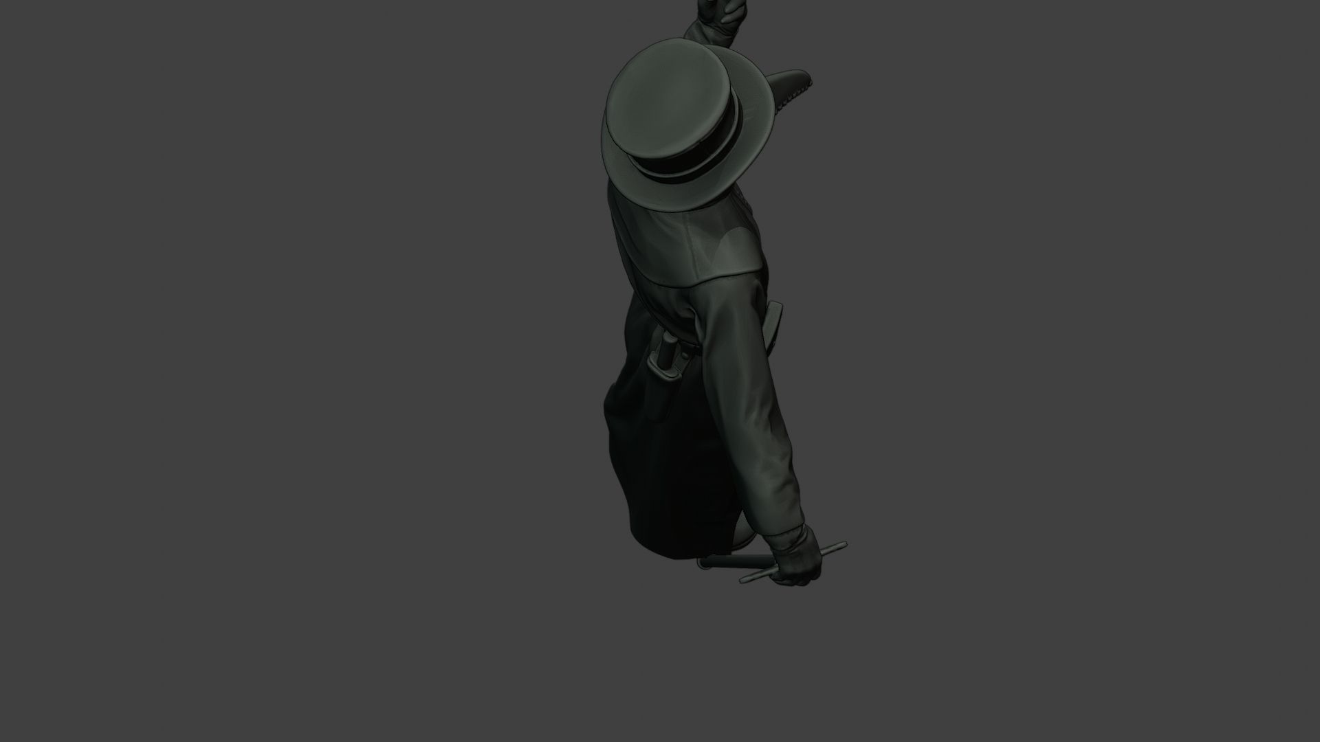 Hans Plague Doctor PDS008 3D print model_23