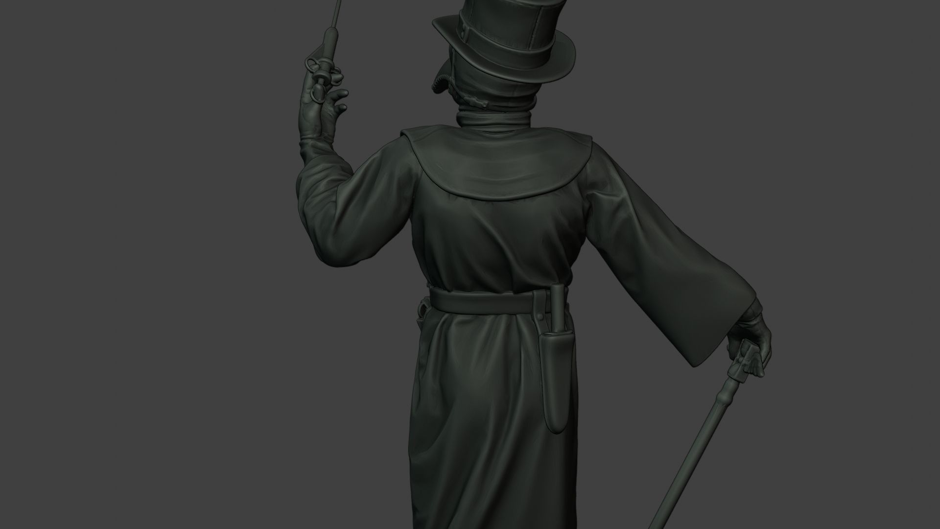 Hans Plague Doctor PDS008 3D print model_21