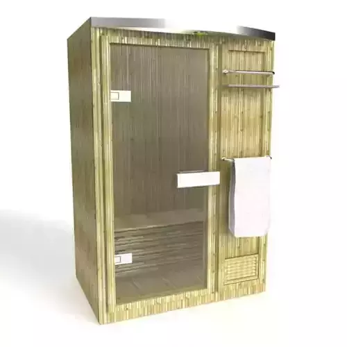 Wooden Glassed Sauna
