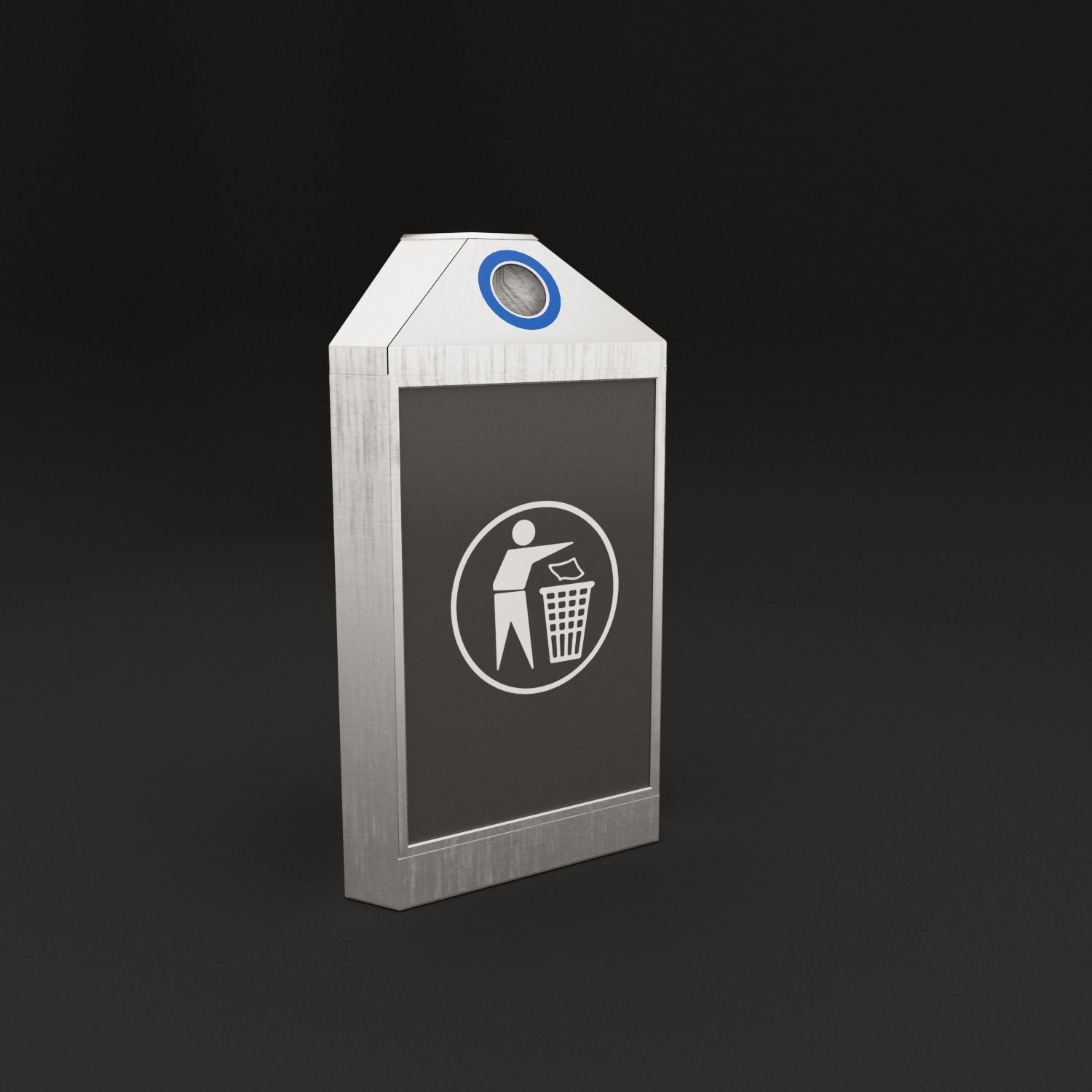 Munich Central Train Station Complete Scene 3D model_6