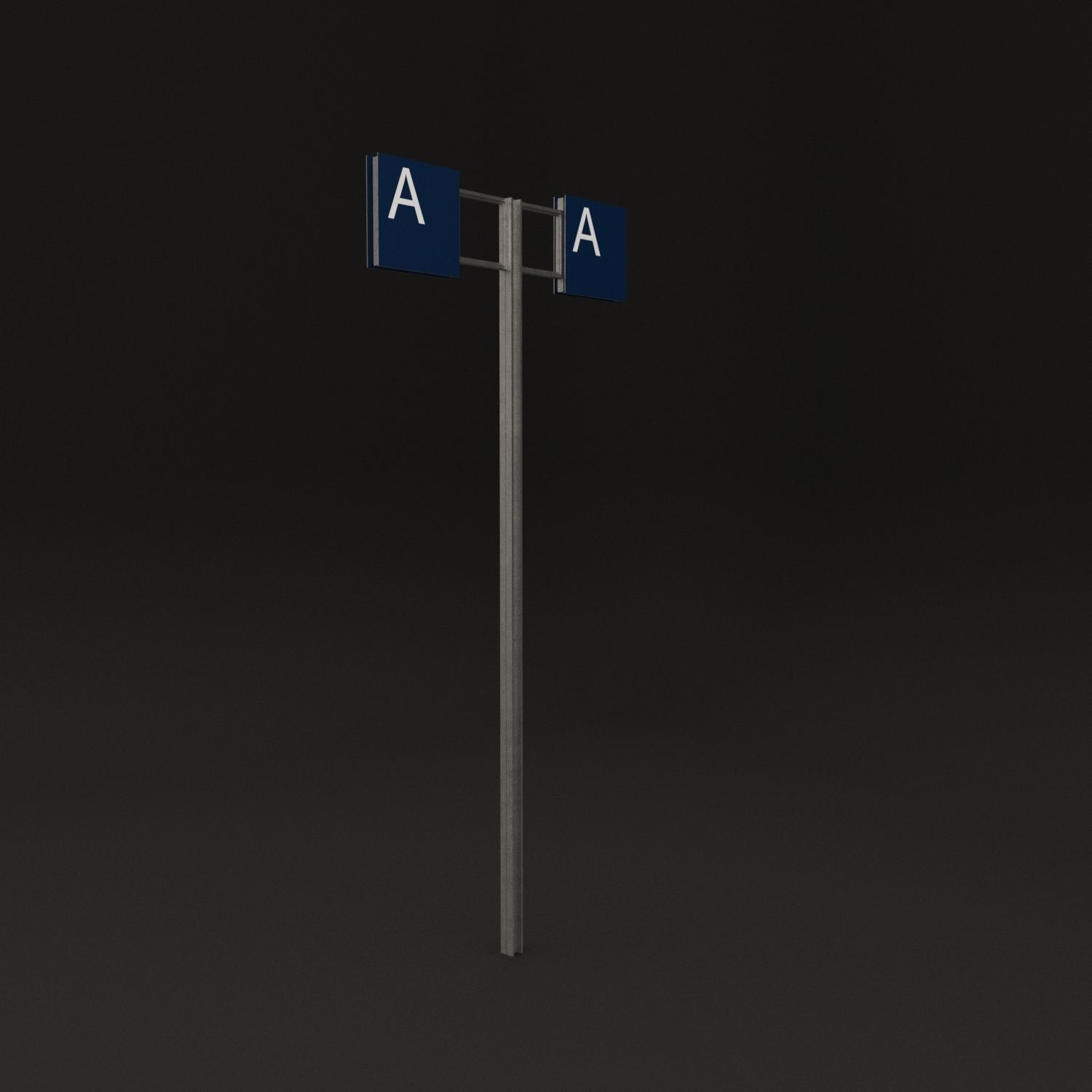 Munich Central Train Station Complete Scene 3D model_14