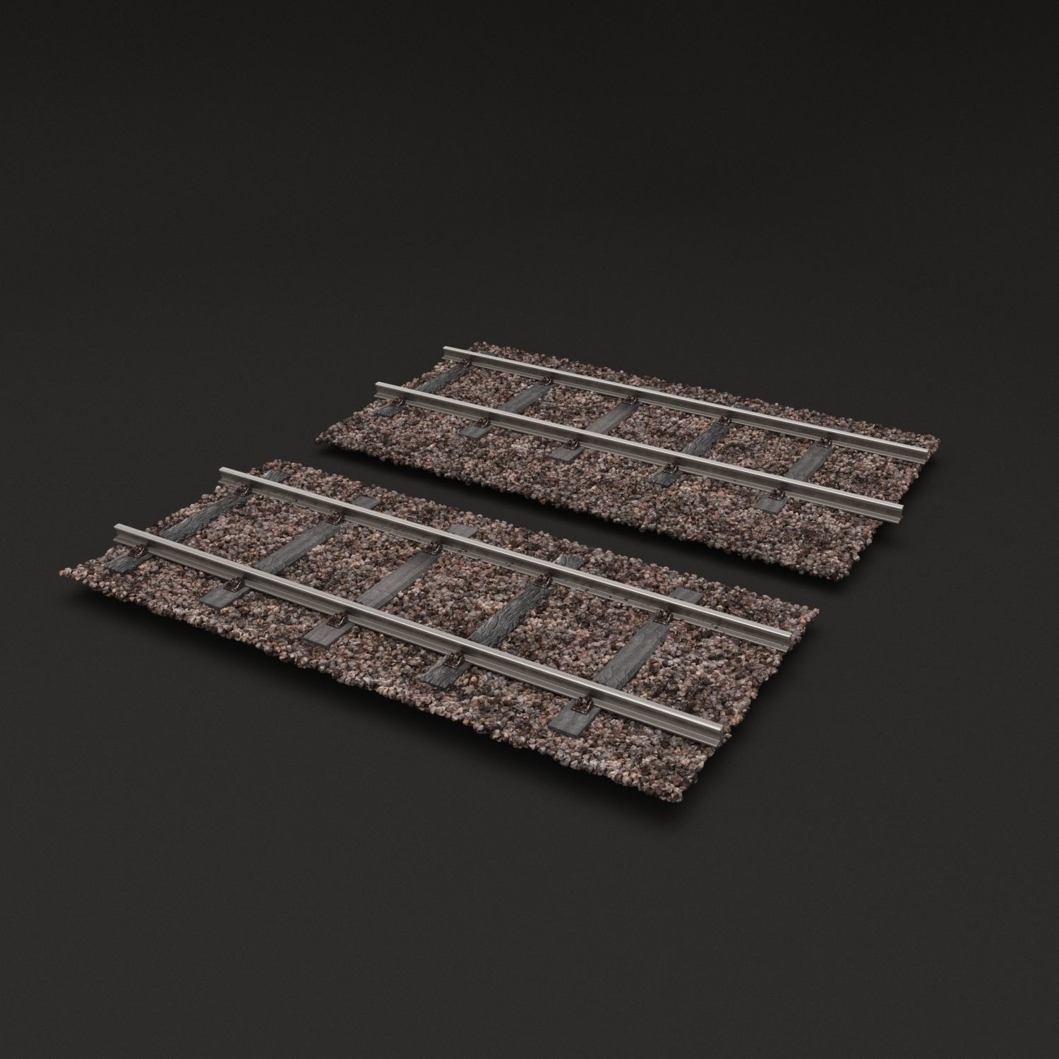 Munich Central Train Station Complete Scene 3D model_18