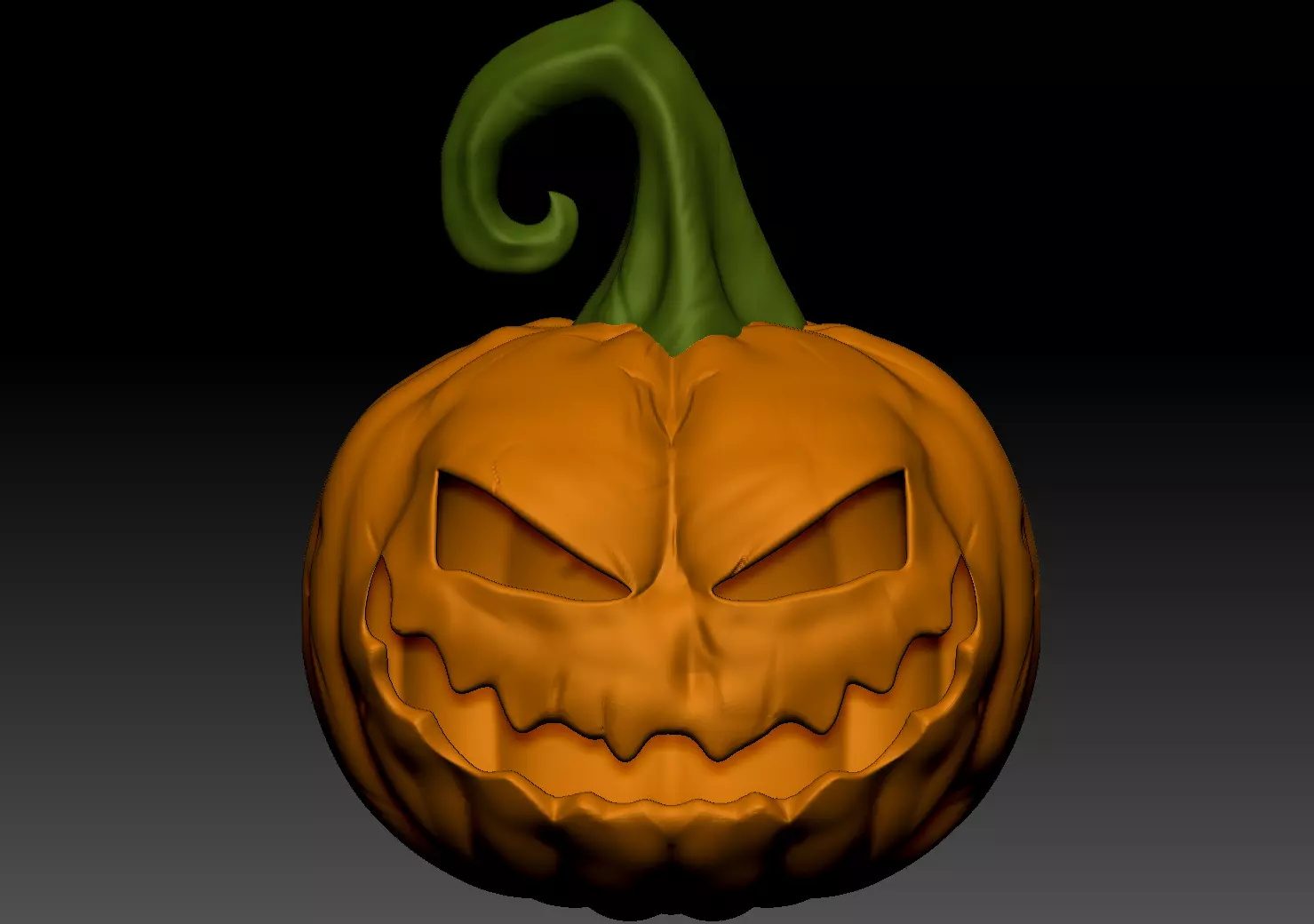 Halloween pumpkin 3D model