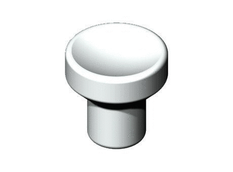 00101-006 - Knob SRX, integral stainless version Free 3D model