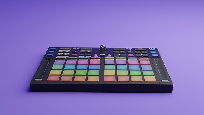 DJ Controller Launchpad 3D model