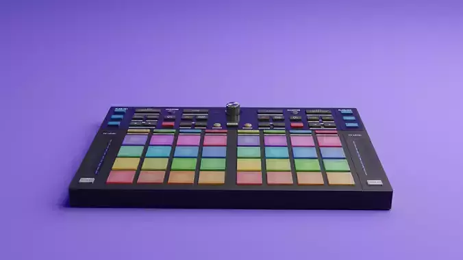 DJ Controller Launchpad 3D model
