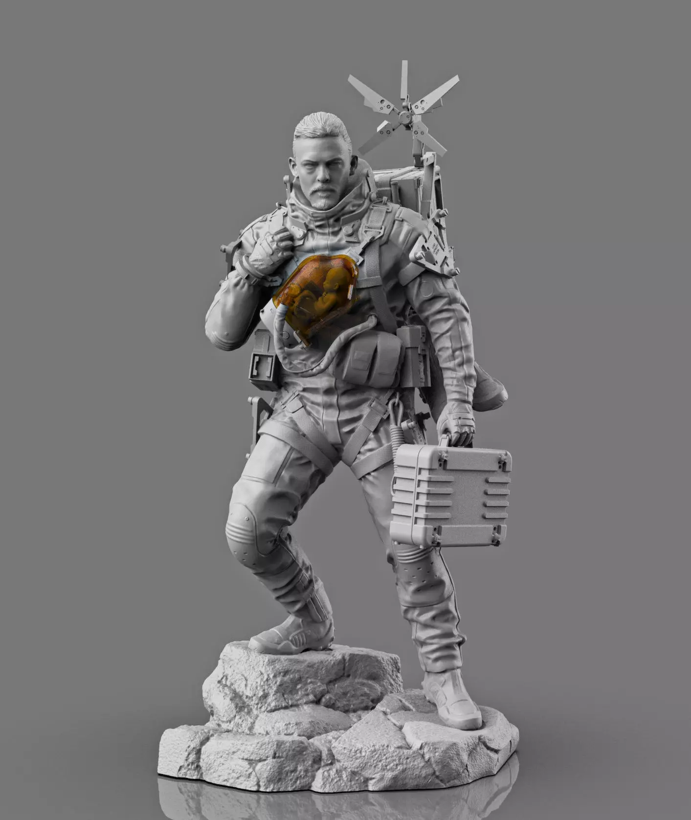 Death stranding Sam Porter 3D print model_0