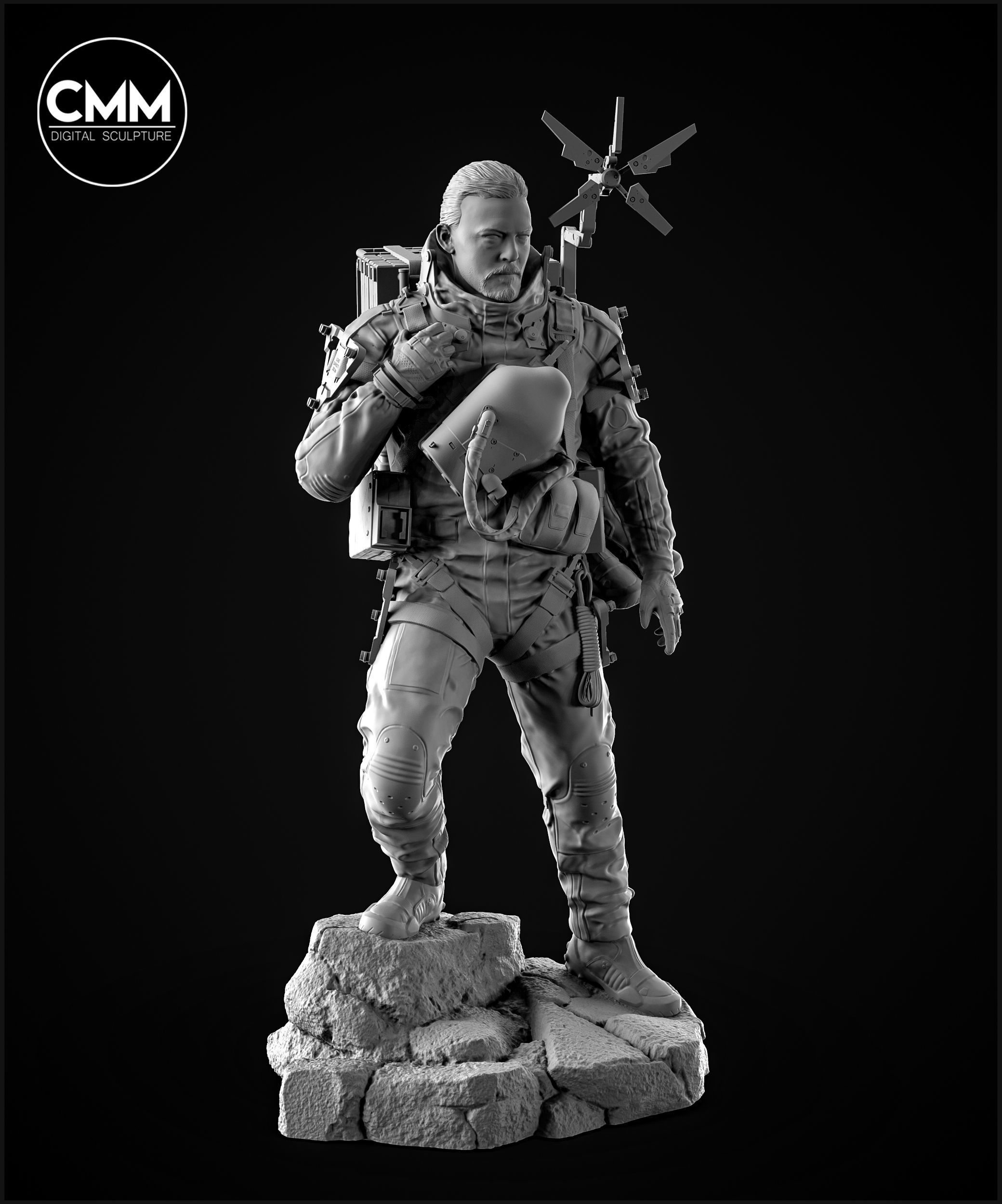 Death stranding Sam Porter 3D print model_12