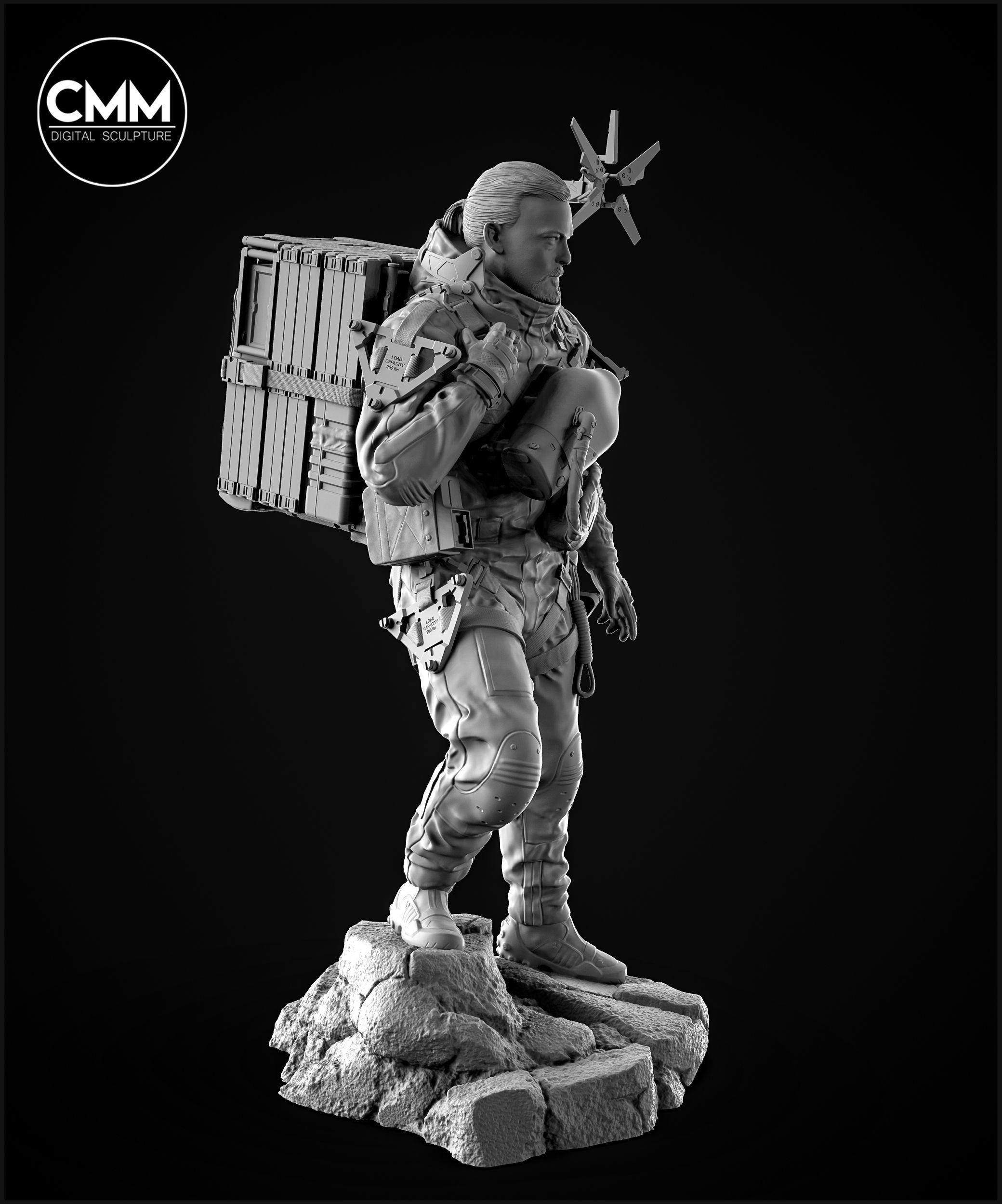 Death stranding Sam Porter 3D print model_11